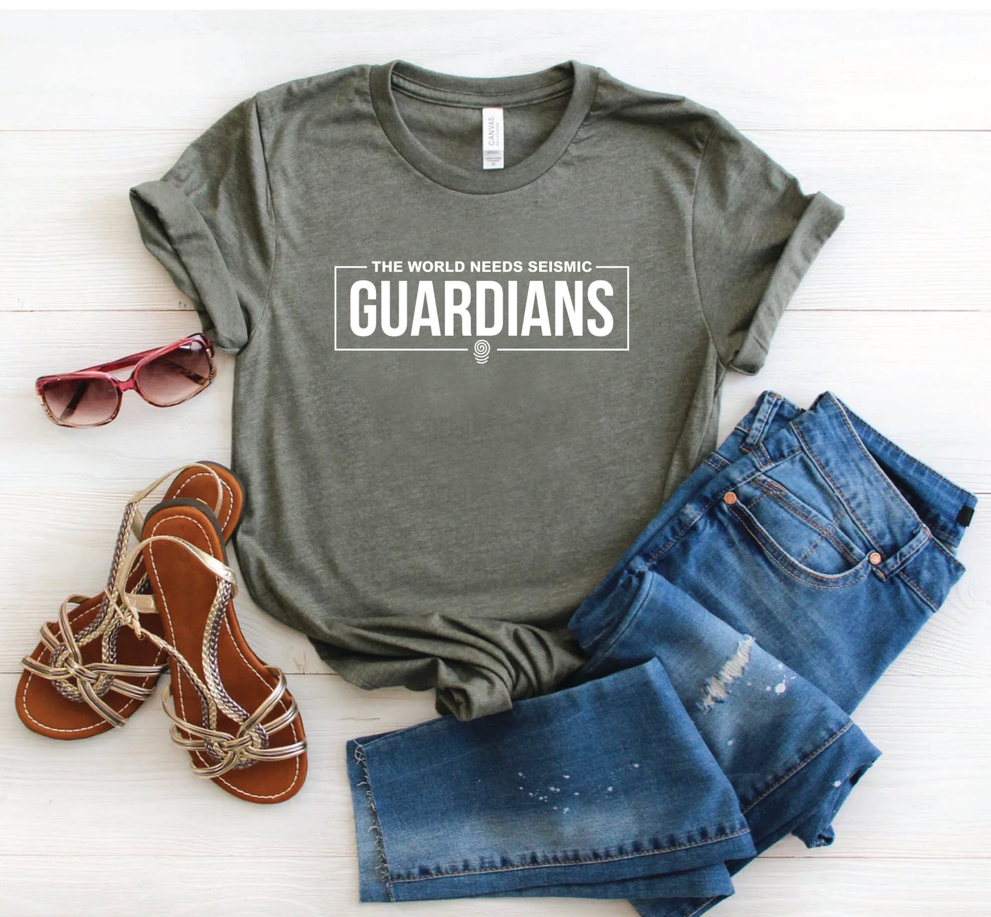 Everyday Guardian T-Shirt — Calm, Courageous, Grounded